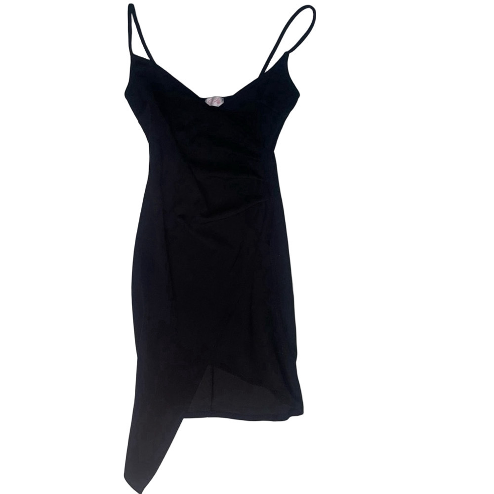 NWOT Women's Pink Lily Black Mini Dress Size Small